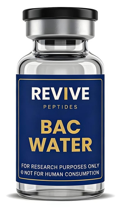 فيال ماء بكتيريوستاتي لإعادة تحضير الببتيدات البحثية — REVIVE LAB UAE