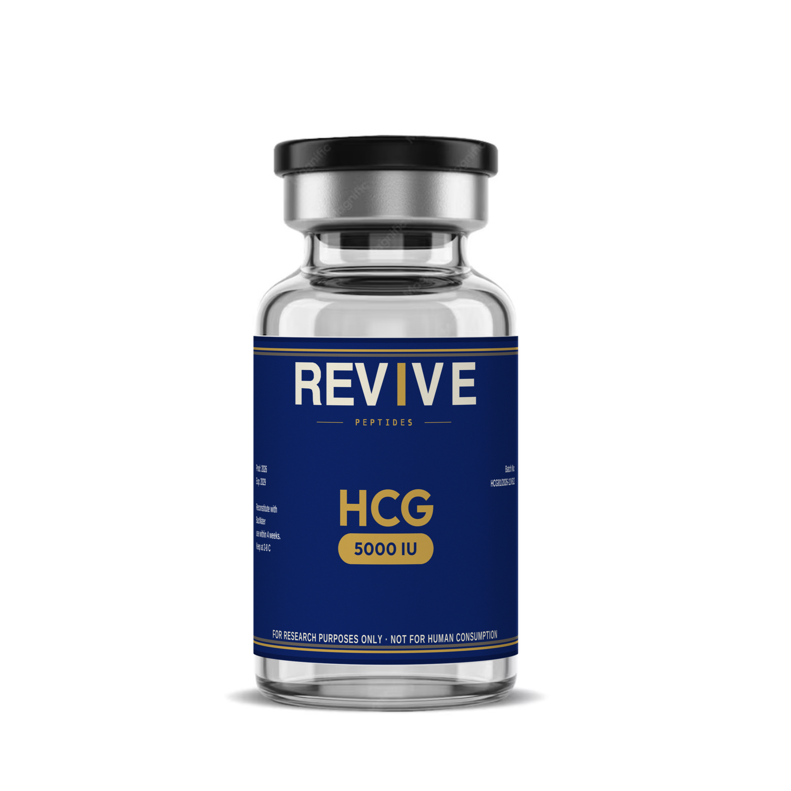 HCG 5000 IU research peptide vial UAE