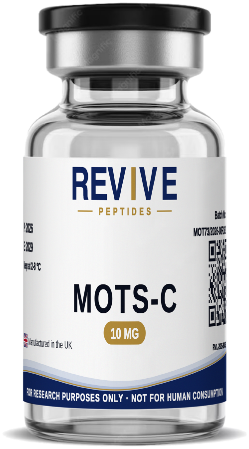 فيال ببتيد بحثي MOTS-c 10 mg (صيغة متقاعدة) — REVIVE LAB UAE