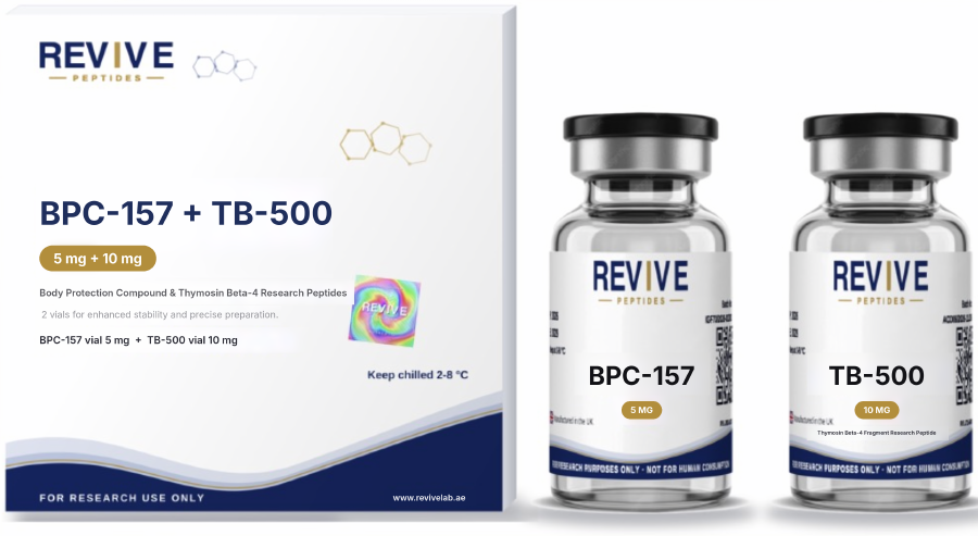 BPC-157 + TB500 Pack 5 mg + 10 mg research peptide pack UAE