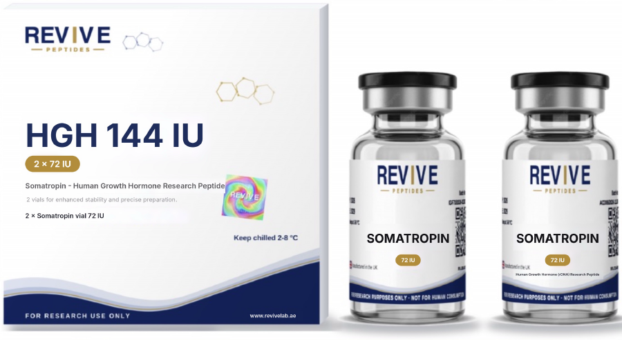 HGH Somatropin Pack 144 IU research peptide pack UAE