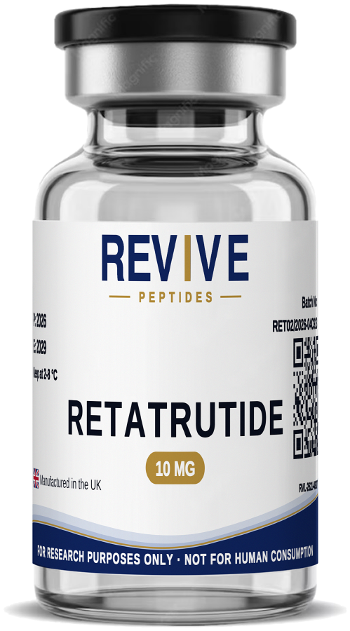 فيال ببتيد بحثي ريتاتروتايد 10 mg (صيغة متقاعدة) — REVIVE LAB UAE