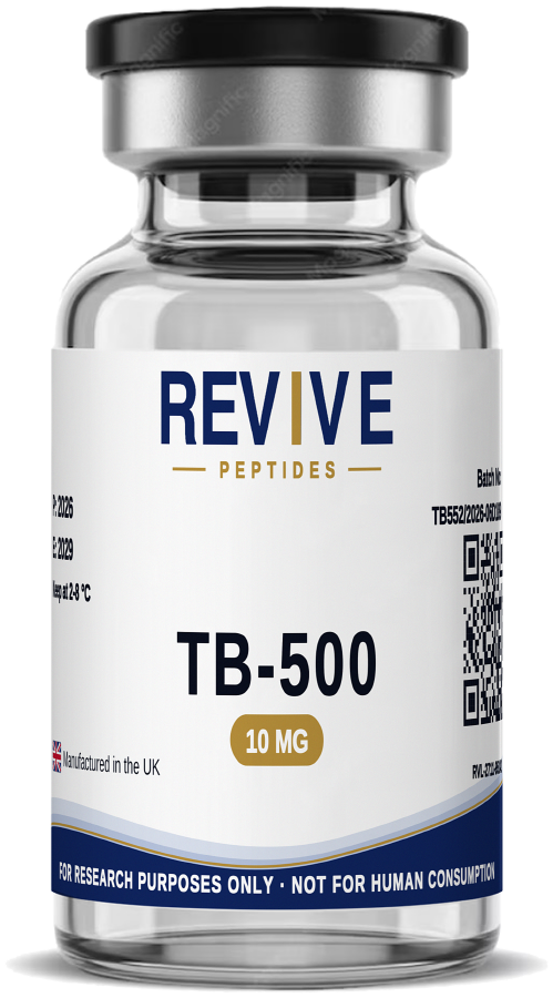 فيال بحثي TB500 10 mg جزء ثيموسين بيتا-4 (صيغة متقاعدة) — REVIVE LAB UAE