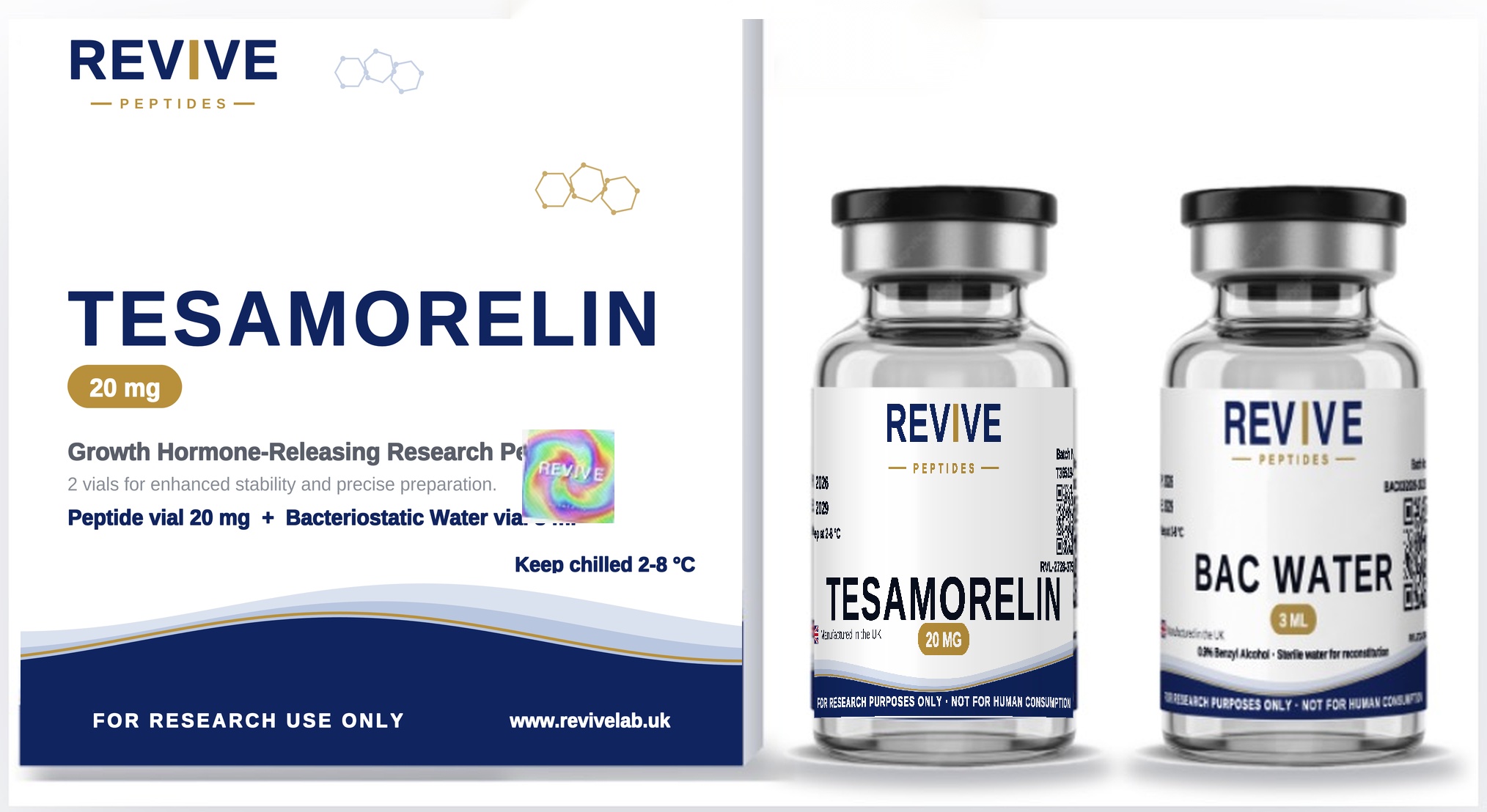 باقة تيساموريلين 20 mg باقة ببتيد بحثي الإمارات